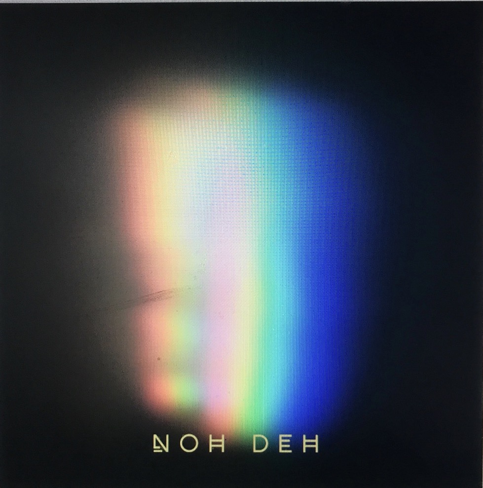 Flash graphic digitally enhanced with the words NOH DEH