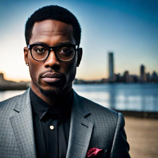 Young African American Businessman 